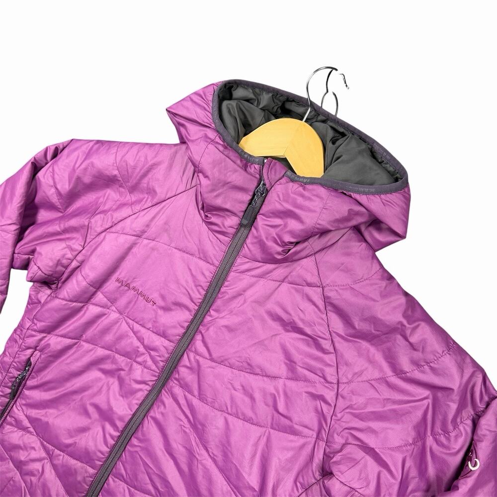 Mammut Women’s Small Purple Insulated Hooded Full-Zip Outdoor Jacket